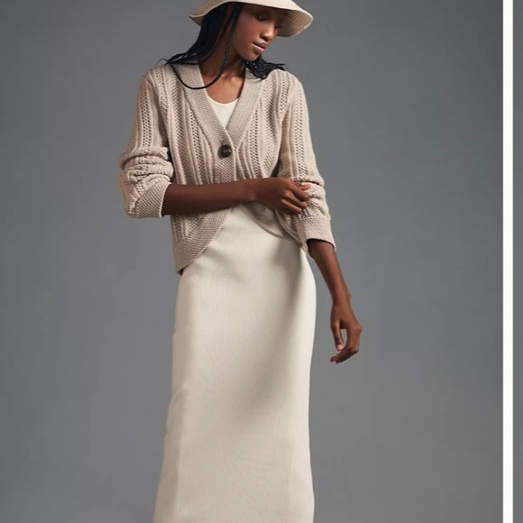 DH New York Curve-Hem Cardigan Sweater XS - Picture 2 of 4